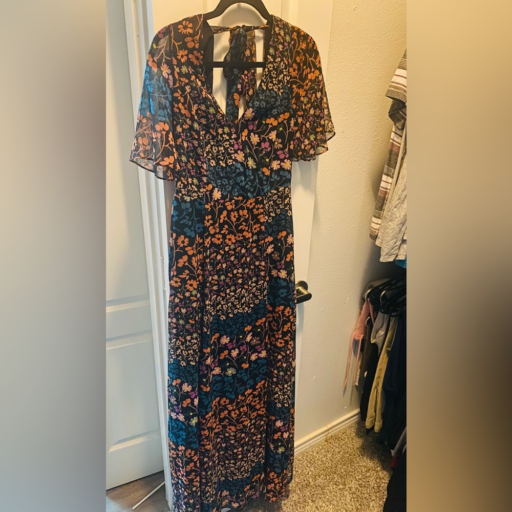 BCBGeneration Floral Multicolor Dress